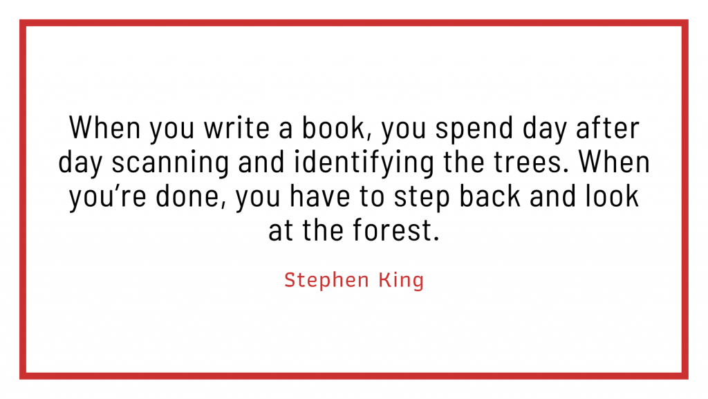 Stephen King on how to edit your own writing